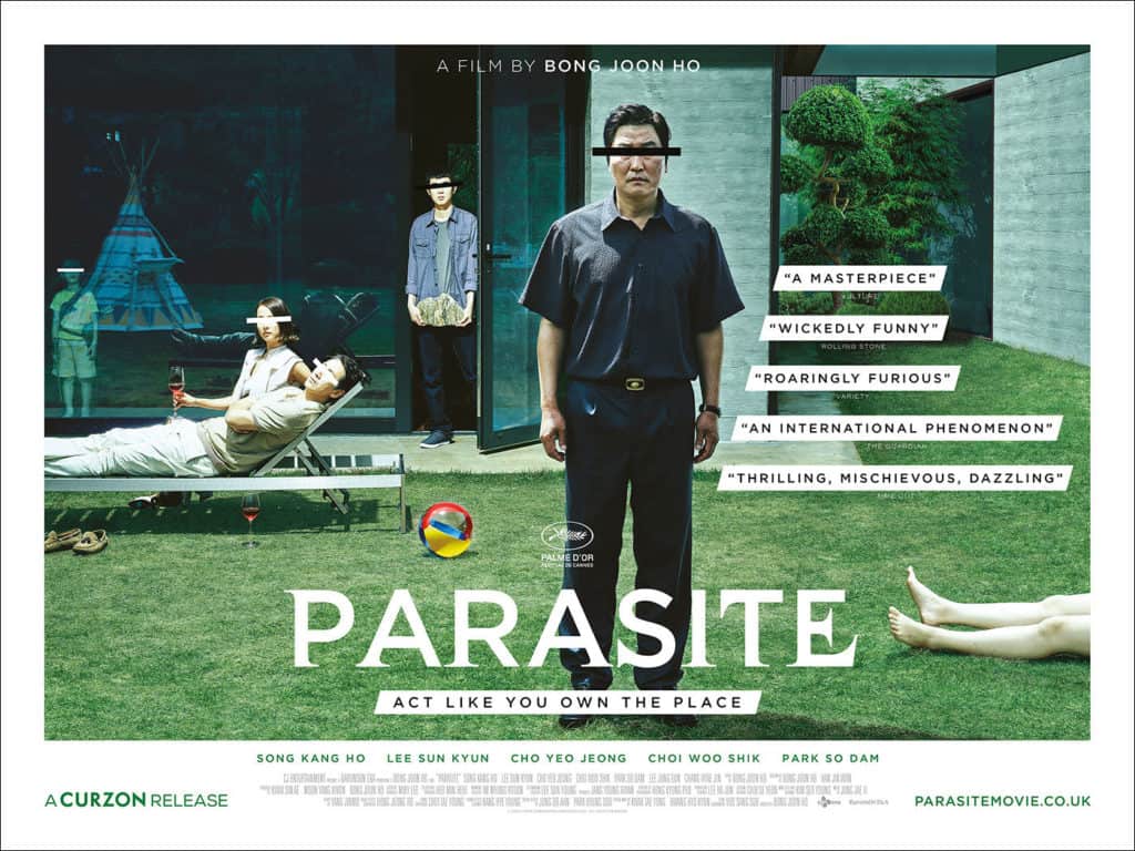parasite movie poster